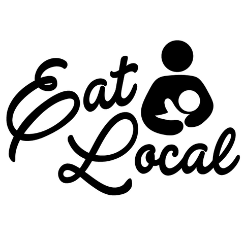 Eat Local Decal